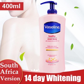 400ml VASELINE Healthy White UV Lightening Lotion skin white lotion Permanent Whitening Body Lotion