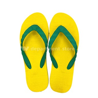 Beachwalk Mono Flip Flops -yellow & green