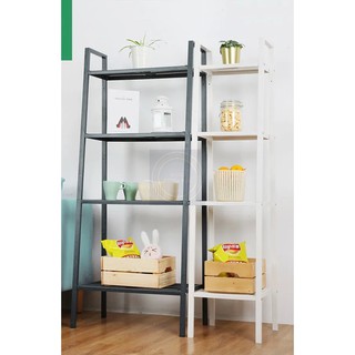 NN DIY Nordic Minimalist 4-Tier Slim and Wide Metal Storage Shelf Organizer Plant Rack (2)