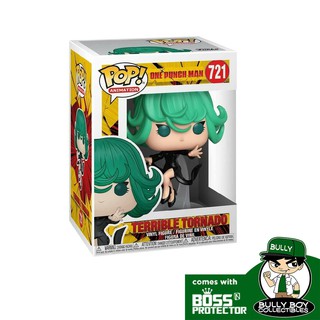POP! Animation: One Punch Man - Terrible Tornado 721 With Boss Protector