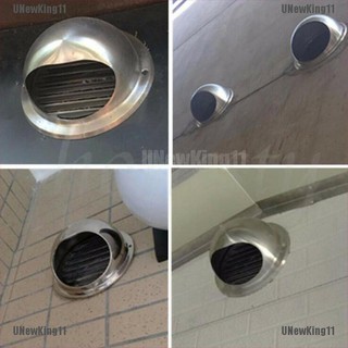 [UNewKing]Stainless Steel Wall Air Vent Ducting Ventilation Exhaust Grille Cover Outlet