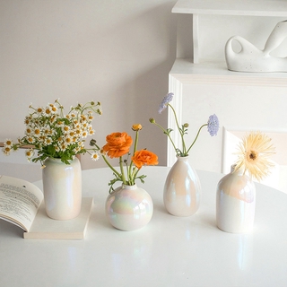 Nordic Ceramics Vase Desktop Flower Vase Home Table Ornament