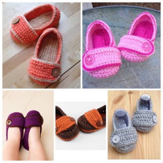 Crochet shoes for babies. Toddlers. (1)