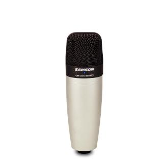 100% Original SAMSON C01 Condenser Microphone for Recording Vocals, Acoustic Instruments and for Use as and Overhead Drum Mic