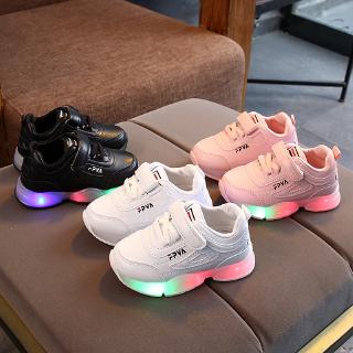 FILA fashion Unisex kids sneakers led shoes (1)