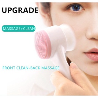 Silicone Facial Cleanser Brush Face Cleansing Massage Face Washing Product Skin Care Tool 3D (1)
