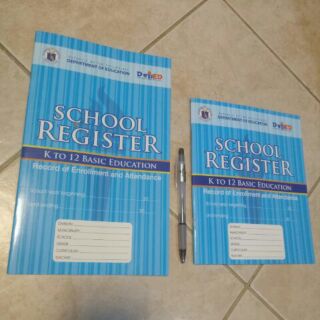 School Register (Deped) K to 12