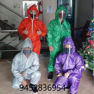 PPE Bunny Suit (Tafetta SBL) w/ Free Face Shield