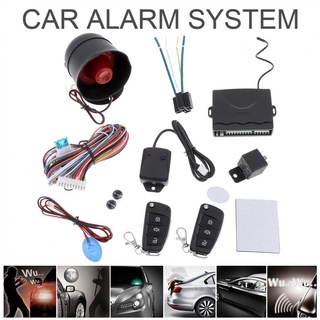 ﹉✔【HOT】 Universal 12V Auto Car Alarm Keyless Entry System