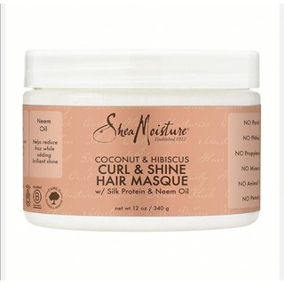 SheaMoisture Curl and Shine Hair Masque [Shea Moisture] CGM approved Curly Girl Method