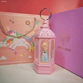 ™Big sale▣✥❅Music Box Music Box Little Girl Birthday Gift Aisha Princess Creative Night Light