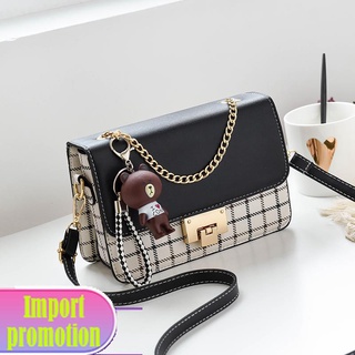 ∈▫2020 small bag ladies new 2021 trendy fashion chain handbag wild ins female shoulder messenger