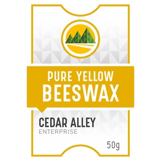 Pure Yellow Beeswax 50g / 100g