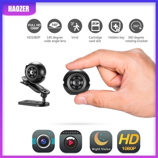 Sq6 Mini Camera 1080P Portable Security Camcorder Small Cam Night Vision Motion Sensor Video Recorder Support Hidden Tf Card