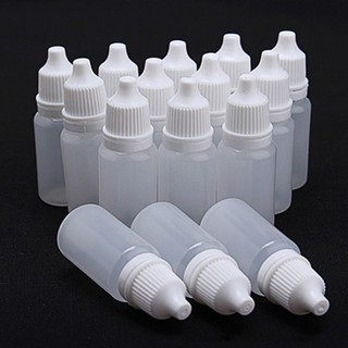 100Pcs 5ml Empty Eye Drop Bottle Squeezable Eye Liquid Dropper Bottles 50Pcs 10ml/15ml/20ml