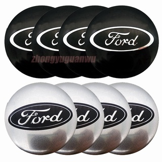 [Ready Stock]☋BAGONG 4pcs / lot 56mm Car Tire Logo Emblem Wheel Center Hub Cap Sticker Wheel Badge D