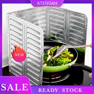 atengah Foldable Stove Heat Insulation Anti-oil Splash Proof Plate Baffle Kitchen Tool
