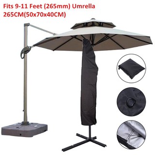 Parasol banana umbrella cover cantilever outdoor garden patio shield waterproof (1)