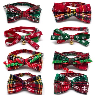 50PCS Christmas Pet Supplies Dog Bow Tie Pet Dog Cat Bowties Collar Small Dogs Bowtie Neckties Pet G