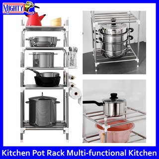 Kitchen Pot Rack Multi-functional Kitchen 5 tier Kitchen Shelf (#02)