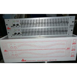 2231S 20 SERIES EQUALIZER / LIMITER with TYPE III NR DBX 2231S