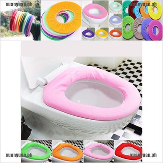 【XUANYUAN】1Pc Soft Washable Toilet Seat Pad Lid Top Cover Closestool Bathroom