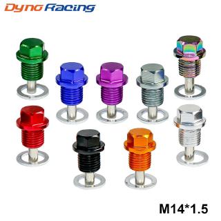 M14*1.5MM Engine Dress Up Magnetic Oil Drain Plug Package Oil Sump drain plug for Most Cars with M14*1.5MM Thread