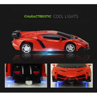 Remote Control Car Robot Toy Car One-click Transformation Robot Electric Simulation Car Model For Children (4)