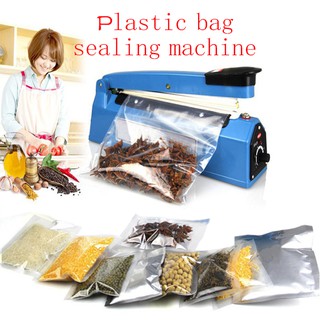 Impulse Heat Sealer Plastic Bag Film Sealing Machine 200mm 250mm