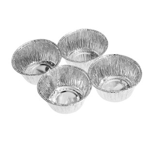 Disposable Aluminum Foil Baking Cookie Muffin Cupcake Egg Tart Mold Round 150pcs (2)