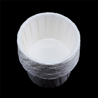💓100Pcs paper cup hair removal wax bean container