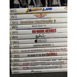 Wii CD games US version original part 3