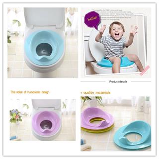 ღ♛ღKids Toilet Seat Cushion Plastic Baby Bathroom Potty