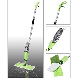 ✠☫♤LST 360 Degree Spin Head Flat Floor Cleaner Water Spray Mop