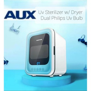 AUX Baby Bottle UV Sterilizer Multipurpose UV Sterilizer with Dryer 18Liter Dual Philip Led Lamp UVC