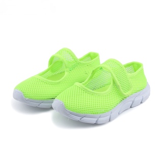 Children Sandals 2021 Fashion New Summer Shoes For Boys Girls Air Mesh Breathable Candy Kids Beach