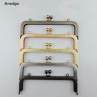 [Aredgo] 1pcs Rectangle Metal Kiss Clasp Lock Frame for Handle Bag Purse DIY Accessories Hot Sell