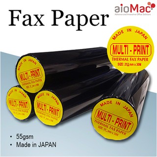 Fax Thermal paper for Fax machine 210mm x 30mm thermal fax paper Office Supplies