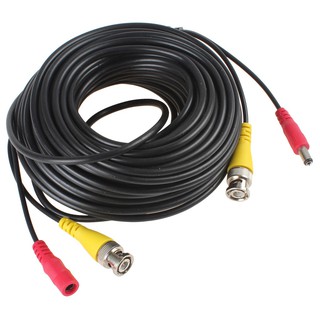20m Video Power Cable CCTV Security Camera Extension Wire
