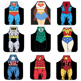 24 Styles Superman Batman Iron/Spider Man Sexy Novelty Apron