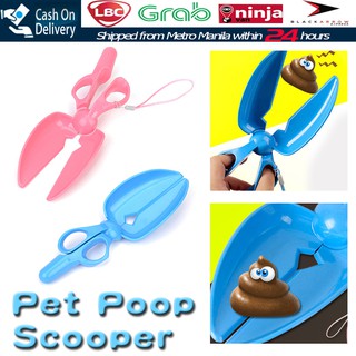 【Fast Delivery】Pet Pooper Scooper Long Handle Pick Up Pet Waste Scissors