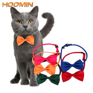 HOOMIN Necktie Clothes Puppy Pets Neck Tie Pet Cat Dog Collar Bow Tie Adjustable Neck Strap Cat Dog