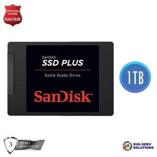 Sandisk Ssd Plus 2.5" 1Tb Sata III Internal Solid State Drive Sdssda-1t00-g26