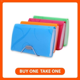 brown paper✻☼❦BUY 1 TAKE 1 MINI EXPANDABLE MONEY AND COUPON FILING ORGANIZER