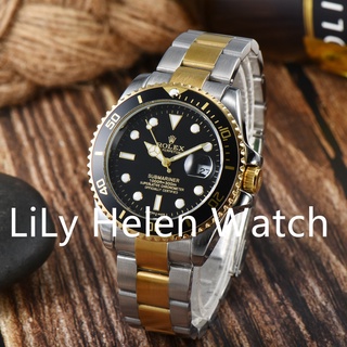 Fashion brand sports watch1600-4(Blac(gold silver)