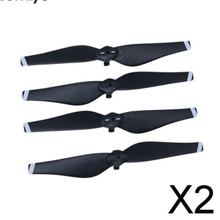 [Home Store] 2x4pcs Propellers Positive Reversal Paddle Accs for DJI Mavic Air 5.3\" x 3.2\"