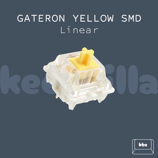 Gateron Yellow SMD Linear Switch Mechanical Keyboard Switch SMD 3 pins