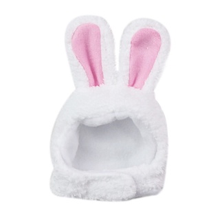 Dideng63 Cat Clothes Headgear Costume Bunny Rabbit Ears Hat Pet Cat Cosplay Cat Costumes Small Dogs Kitten Costume