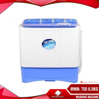 Micromatic MWM- 700 6.5kg Twin Tub Washing Machine
