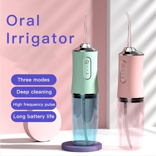 Electric Teeth Cleaner Water Flosser Teeth Electric Flosser Cordless Dental Oral Irrigator Rechargea